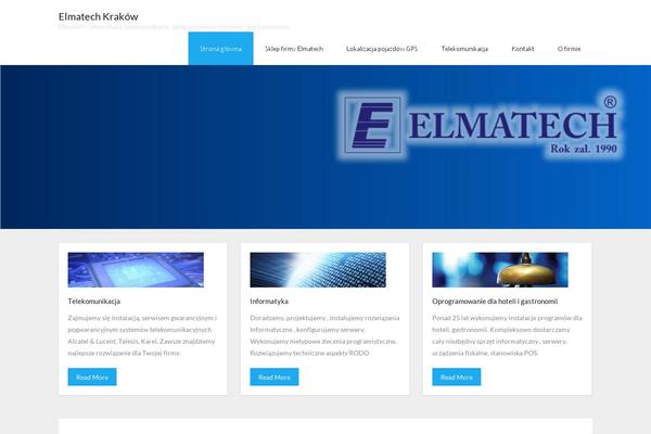 Melos theme site design template sample