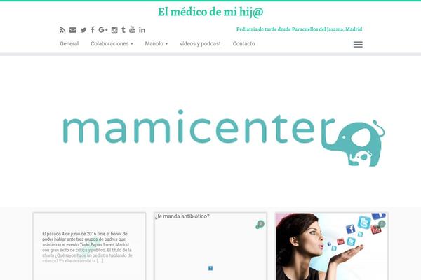 Circa theme site design template sample
