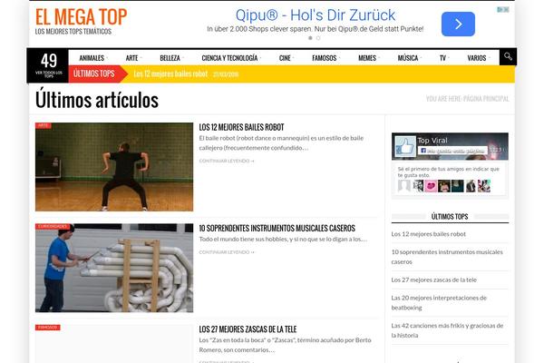 NewsCore theme site design template sample