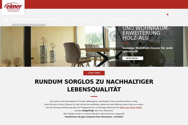 Megalith theme site design template sample