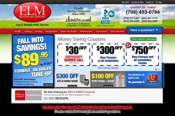 elmheat.com site used Elm
