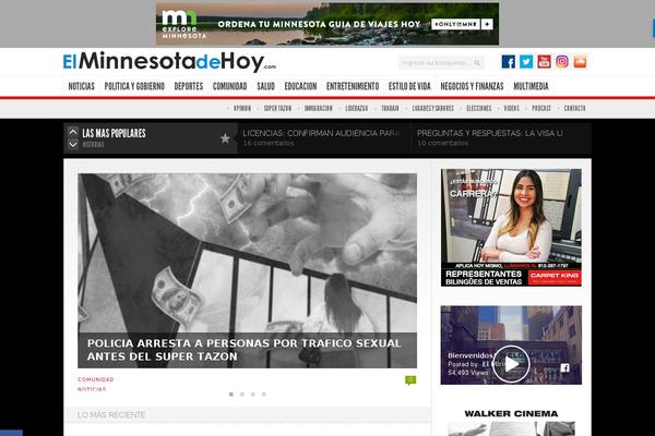 Newsroom14 theme site design template sample