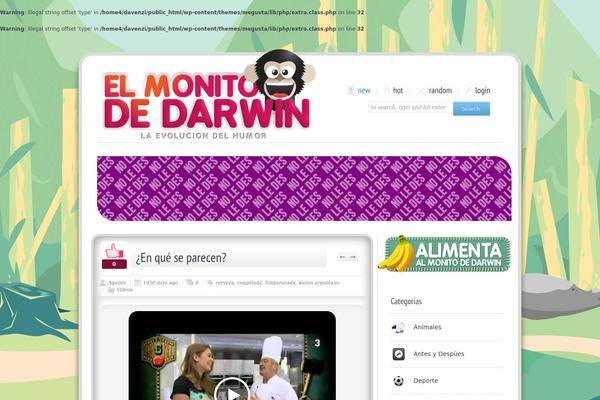 Me Gusta! theme site design template sample