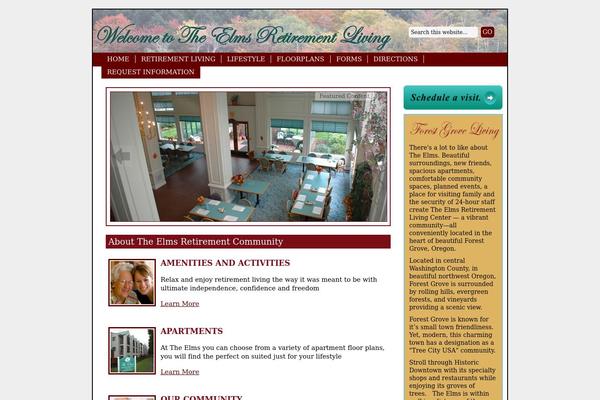 elmsretirementliving.com site used Elms