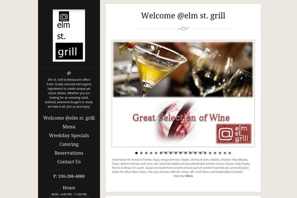 Eatery theme site design template sample