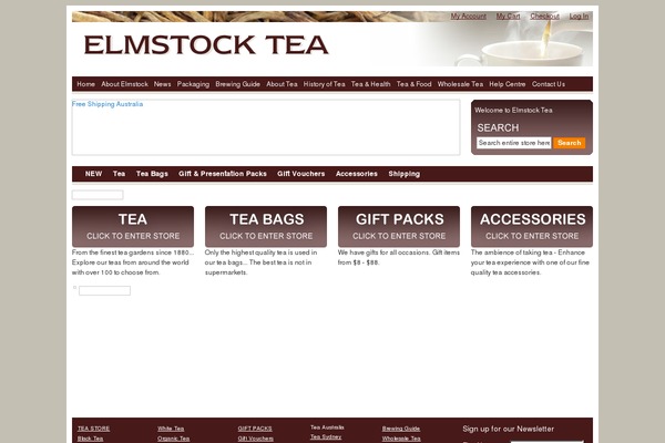 Elemin theme site design template sample