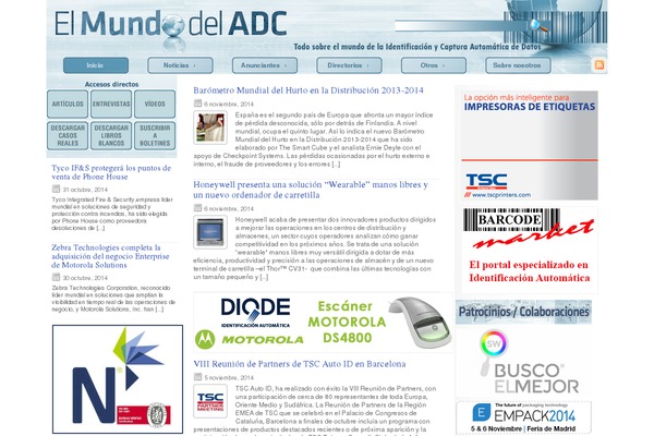 elmundodeladc.com site used Isotherm_free