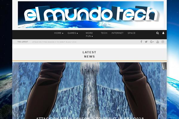 Foxiz theme site design template sample