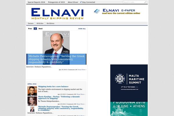 BlogNews theme site design template sample