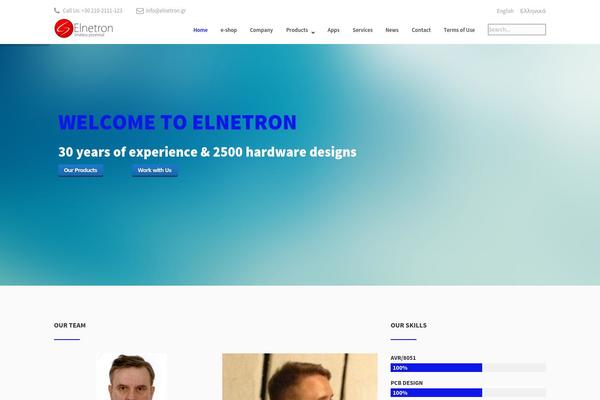 Rebel theme site design template sample