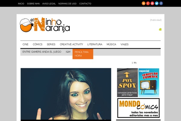 Hades theme site design template sample