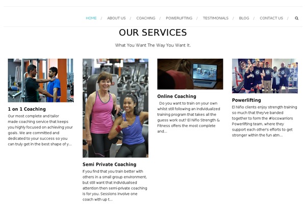 Eighties theme site design template sample