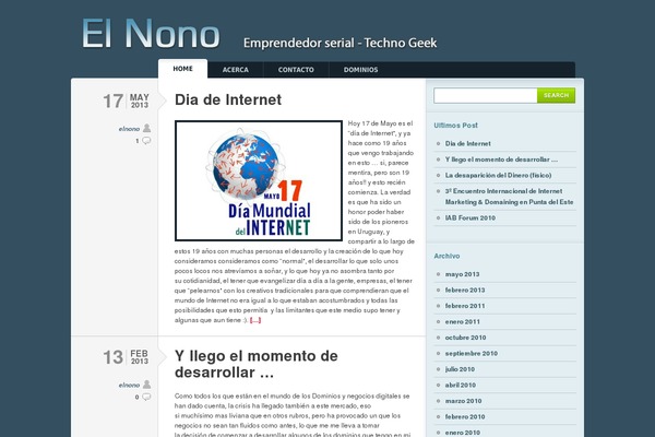 Typebased theme site design template sample