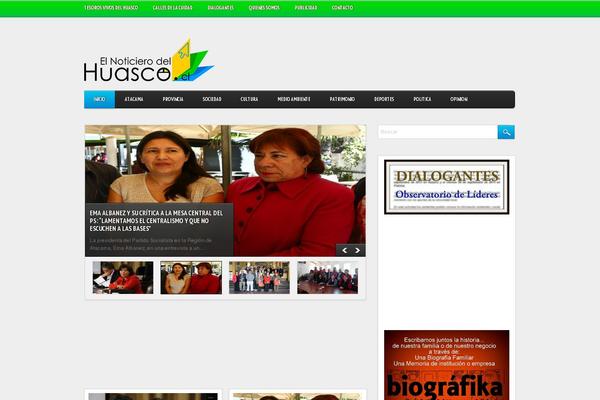 Flexormagazine theme site design template sample