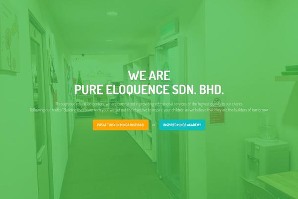Happychild theme site design template sample
