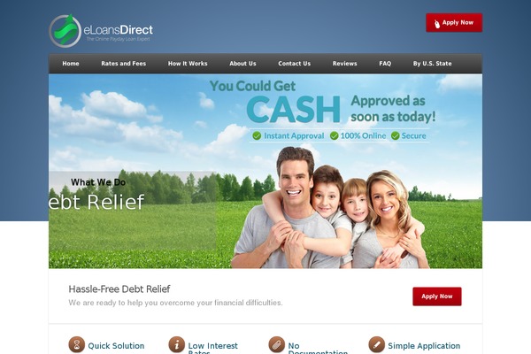 Payday theme site design template sample