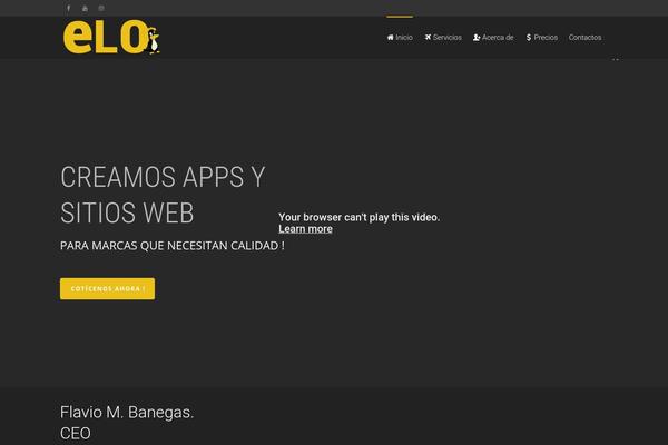 elocorp.com site used Elo