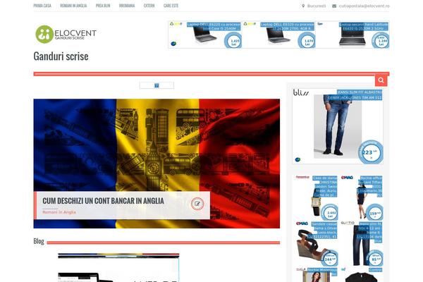Resolution theme site design template sample