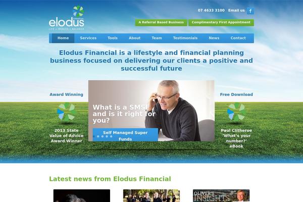 BlankSlate theme site design template sample