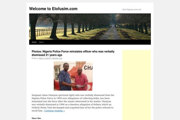 Progression theme site design template sample