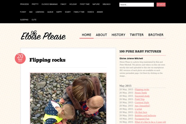 Bueno theme site design template sample