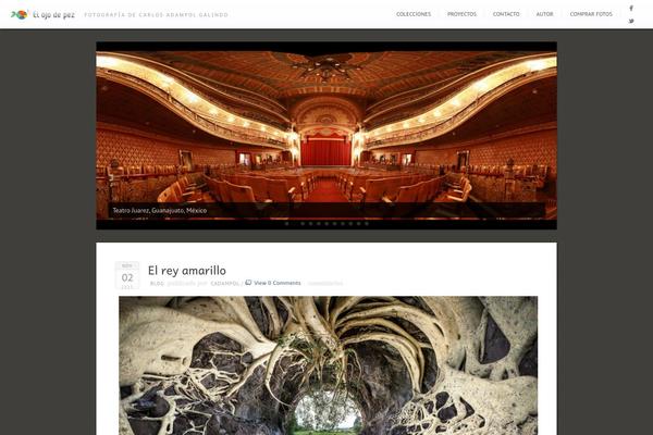 Expression theme site design template sample