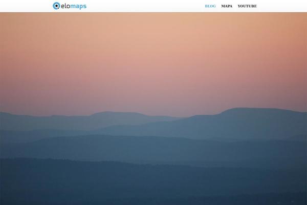 Scroller theme site design template sample