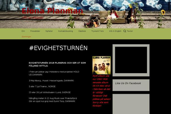Twentythirteen Child theme site design template sample