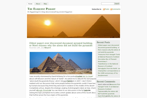 eloquentpeasant.com site used Mistylook-101