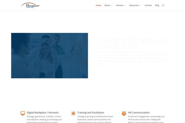 Divi_child theme site design template sample
