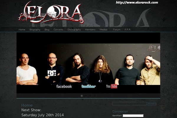 Dark-n-gritty theme site design template sample