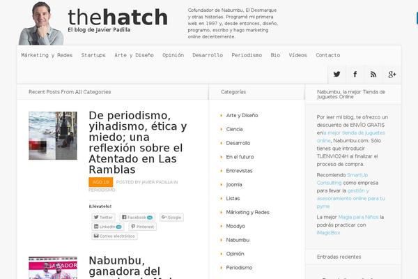 Nexus theme site design template sample