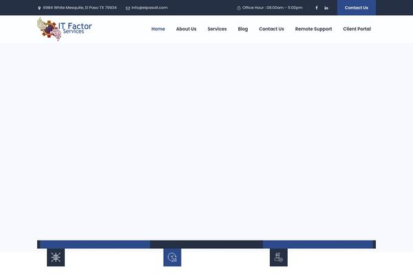 Site using Themetechmount-anomica-extras plugin