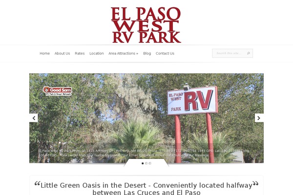 Evolution theme site design template sample