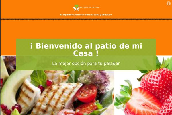Sunrise theme site design template sample