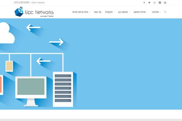 elpc-networks.co.il site used Elementor-hello-theme-master