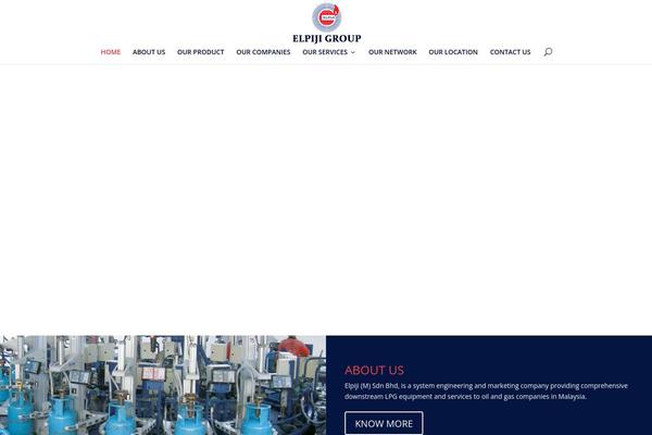 Divi theme site design template sample