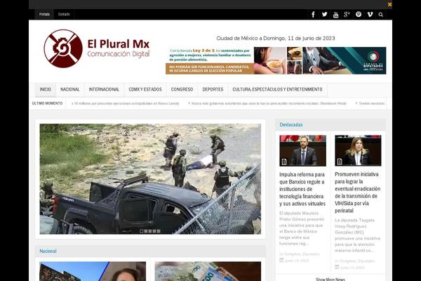 Multinews theme site design template sample
