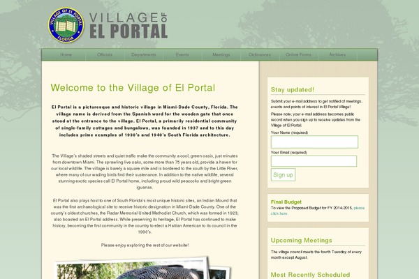 Site using Divi-mobile plugin