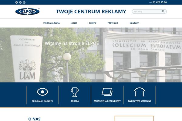 elpos.pl site used Elpos-theme