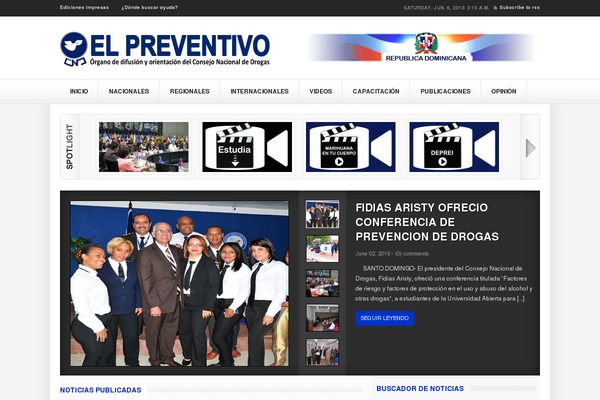 Broadcast theme site design template sample
