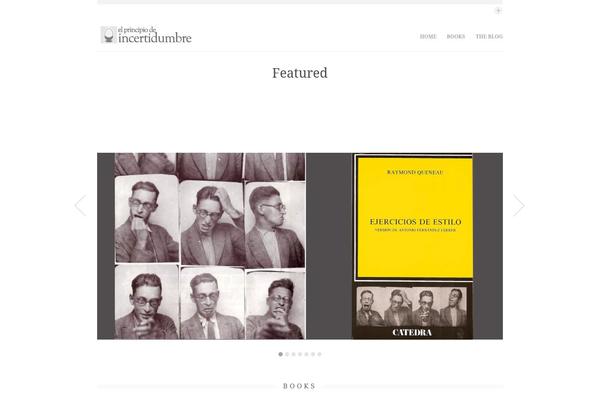 Slate theme site design template sample