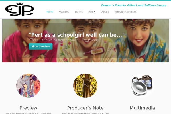 Customizr theme site design template sample