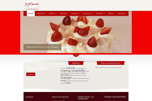 The Restaurant theme site design template sample