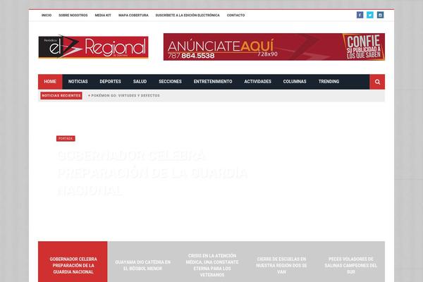 MediaNews theme site design template sample
