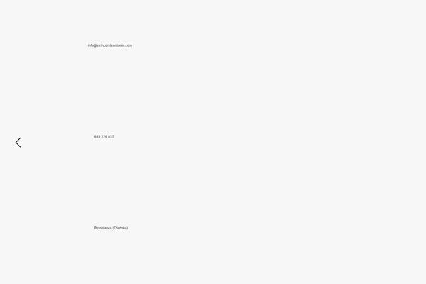 elrincondeantonia.com site used Zumma