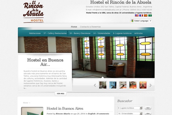 ElegantEstate theme site design template sample