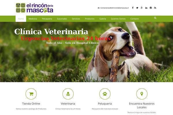Impreza theme site design template sample