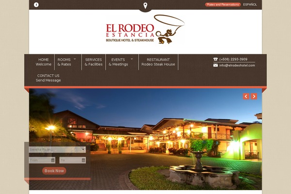 Nice Hotel theme site design template sample