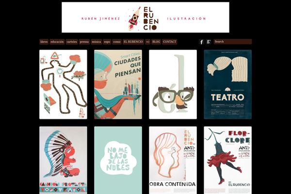 Grid Theme Responsive theme site design template sample